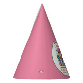 School’s Back Bash! Editable End of Summer Party  パーティーハット (左)