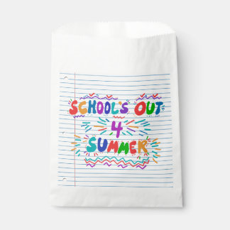 School’s out for summer フェイバーバッグ