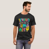 School s Out For Summer Last Day Of School Teacher Tシャツ (正面フル)