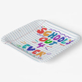 School’s Out Forever Loose Leaf Paper ペーパープレート (傾斜あり)