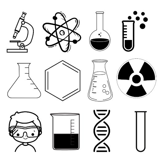School Science Chemistry Class セルフインキングスタンプ