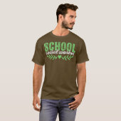 School Social Worker Social Work Gift Tシャツ (正面フル)