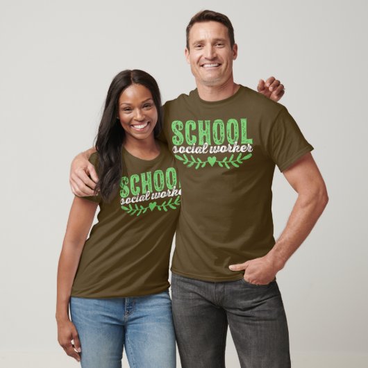 School Social Worker Social Work Gift Tシャツ (ユニセックス)