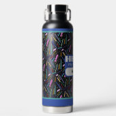 School supplies pattern ウォーターボトル (正面)