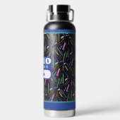 School supplies pattern ウォーターボトル (背面)