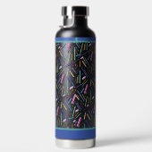 School supplies pattern ウォーターボトル (右面)