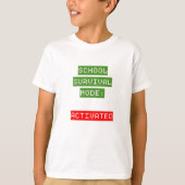 School Survival Mode | Back To School Tシャツ (正面)