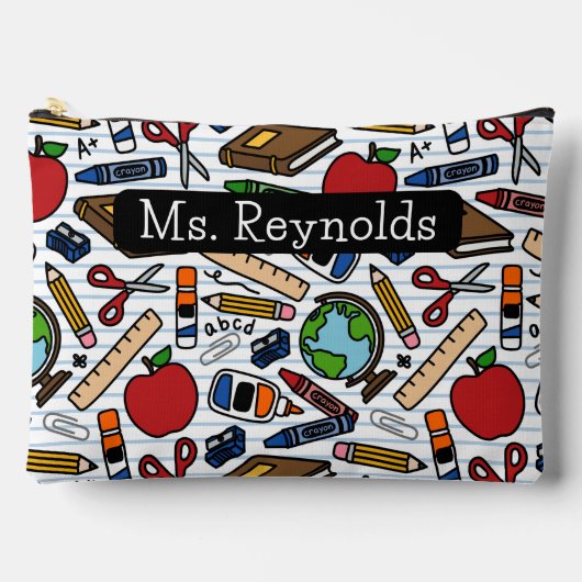 School Teacher アクセサリーポーチ (正面)