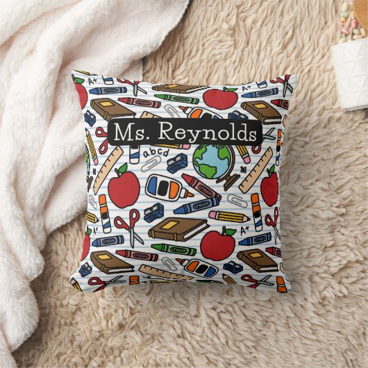 School Teacher クッション (ブランケット)