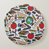 School Teacher ラウンドクッション (裏面)