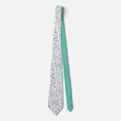 School Teacher Pattern Necktie Tie ネクタイ (正面)