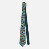 School Teacher Pattern Necktie Tie ネクタイ (正面)