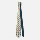 School Teacher Pattern Necktie Tie ネクタイ (正面)