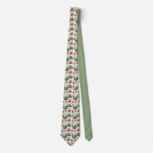 School Teacher Pattern Necktie Tie ネクタイ (正面)