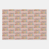 School Teacher Teaching Future Leaders Gifts ラッピングペーパーシート (正面)