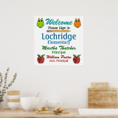 School / Teacher Welcome Poster - SRF ポスター (キッチン)