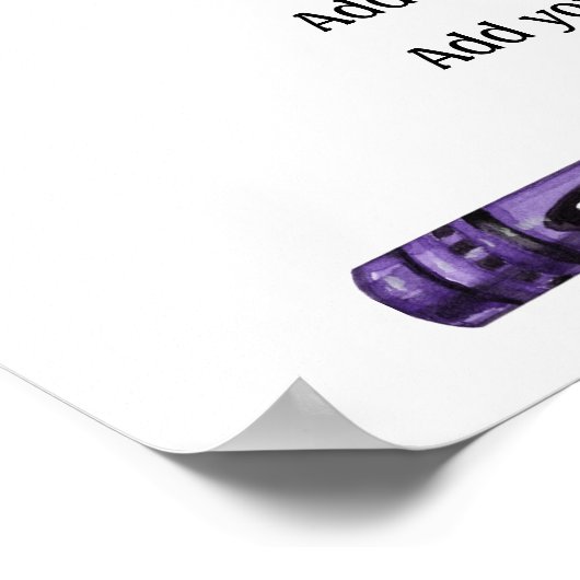 School Teacher's Classroom Rules LG. by SRF ポスター (角)