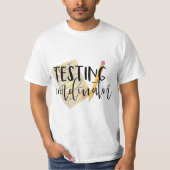 School Testing Coordinator Teacher Tee  Tシャツ (正面)