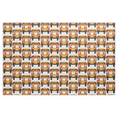 Schoolbusesに乗る小さいネズミ ファブリック (ファットクウォーター)