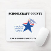 Schoolcraft郡MRCのマウスパッド マウスパッド (マウス)