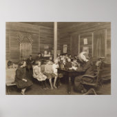 Schoolhouse by Lewis Hine, 1921 ポスター (正面)
