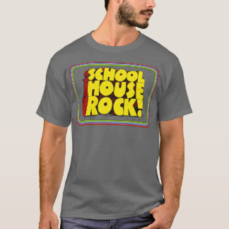 Schoolhouse Rock 70sレトロタイトルバー Tシャツ