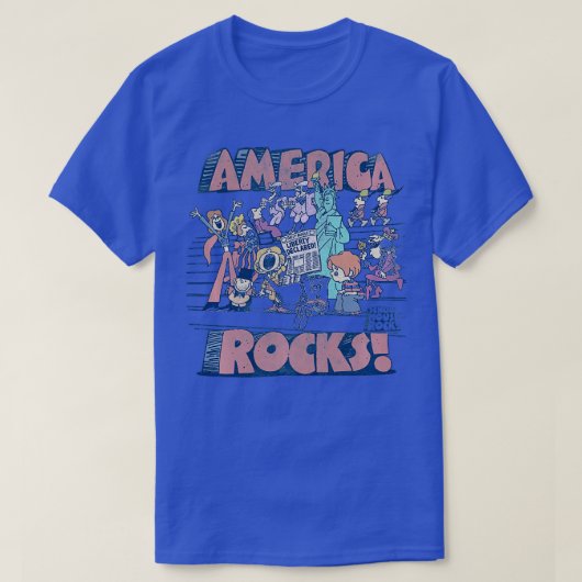 Schoolhouse Rock America Rocks  Tシャツ (デザイン正面)