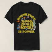 Schoolhouse Rock Knowledge Is Power Logo Group Pul Tシャツ (デザイン正面)