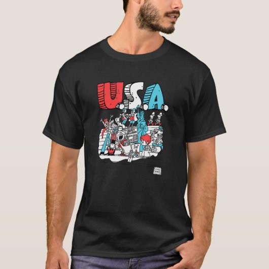 Schoolhouse Rock Usa Tシャツ (正面)