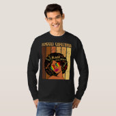 Schools Cafteria Afro African American Black Hist Tシャツ (正面フル)