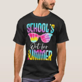 Schools Out for Summer Graduation Students Teacher Tシャツ (正面)