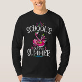 School's Out For Summer Last Day Of School Hello F Tシャツ (正面)