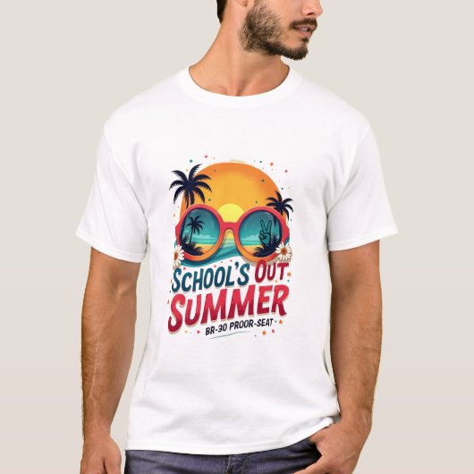 Schools Out For Summer  Tシャツ (正面)