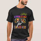 School's Out For Summer Teacher Vacation Summer Te Tシャツ (正面)