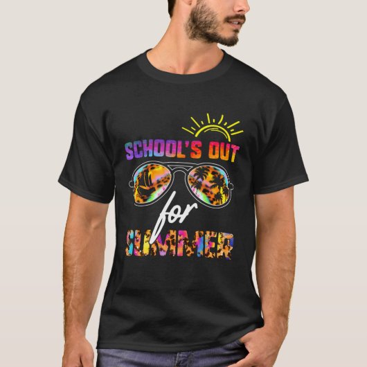 School's Out For Summer Teacher Vacation Summer Te Tシャツ (正面)