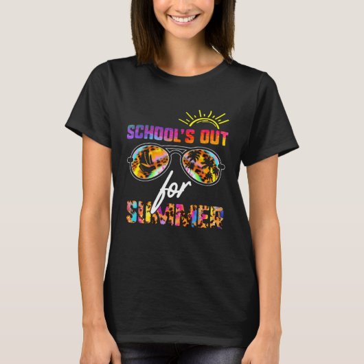 School's Out For Summer Teacher Vacation Summer Te Tシャツ (正面)