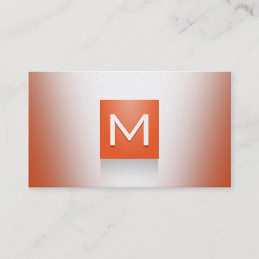 Schoonの金ゴールド 名刺 (正面)