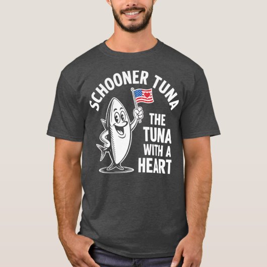 Schooner Tuna Tシャツ (正面)