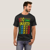 Schoooの頭が切れる100日数ハッシュ・マーク日 Tシャツ (正面フル)