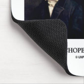 Schopenhauerの才能の天才は誰も見ないターゲットに当ります マウスパッド (コーナー)