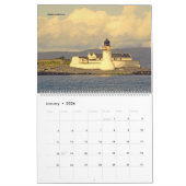 Schottische Leuchttürme カレンダー (1月 2026)