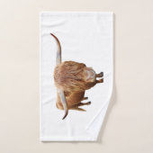 Schottisches Hochlandrind ハンドタオル (ハンドタオル)