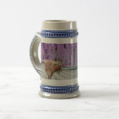 Schottisches Hochlandrind ビールジョッキ (正面左)