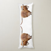 Schottisches Hochlandrind ボディピロー (裏面 (縦))