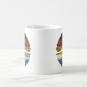 Schottland Schottisch Deutsch Deutschland Baum コーヒーマグカップ (中央)