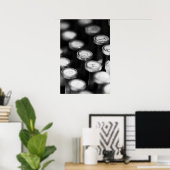 Schreibmaschinentasten ポスター (ホームオフィス)