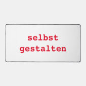  Schreibtischunterlage selbst gestalten デスクマット (正面)