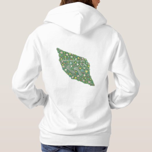 Schritt für Schritt zum Glück Hoodie Pullover パーカ (裏面)