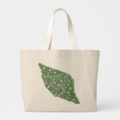 Schritt für Schritt zum Glück Tasche Shopper ラージトートバッグ (裏面)