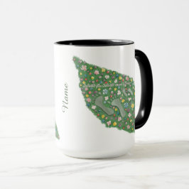 Schritt für Schritt zum Glück Tasse Becher マグカップ